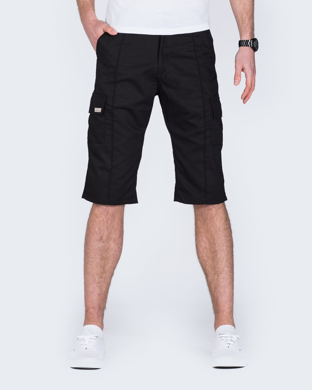 Ed Baxter Tall Workwear Shorts (black)