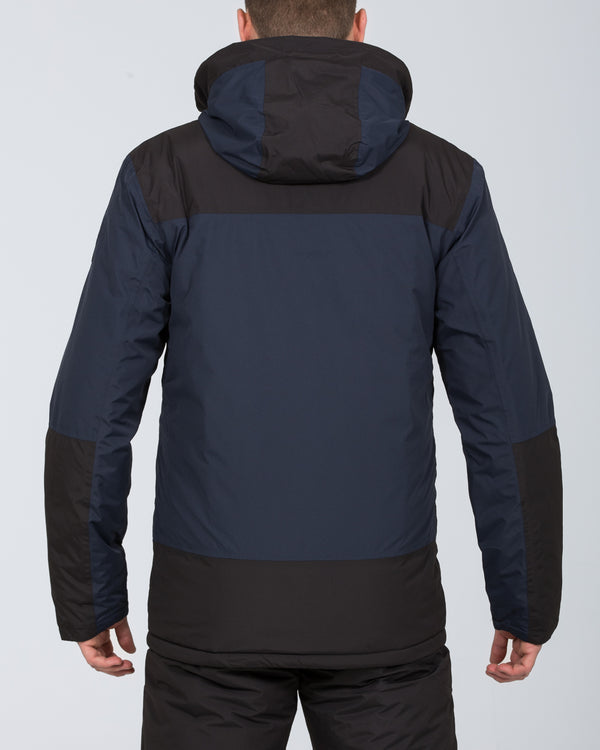 North 56 Tall Waterproof Ski Jacket (black/blue)