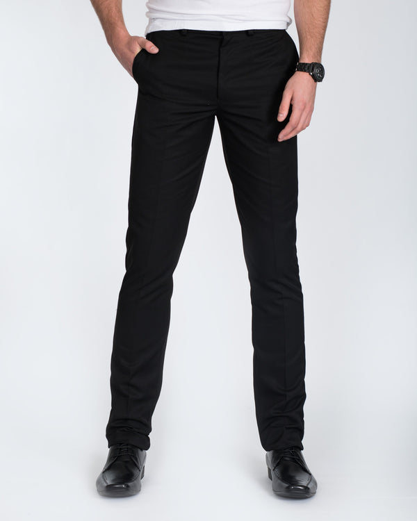 Carabou Slim Fit Tall Trousers (black)