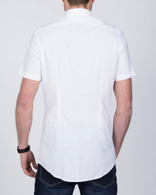 2t Short Sleeve Tall Shirt (off white)