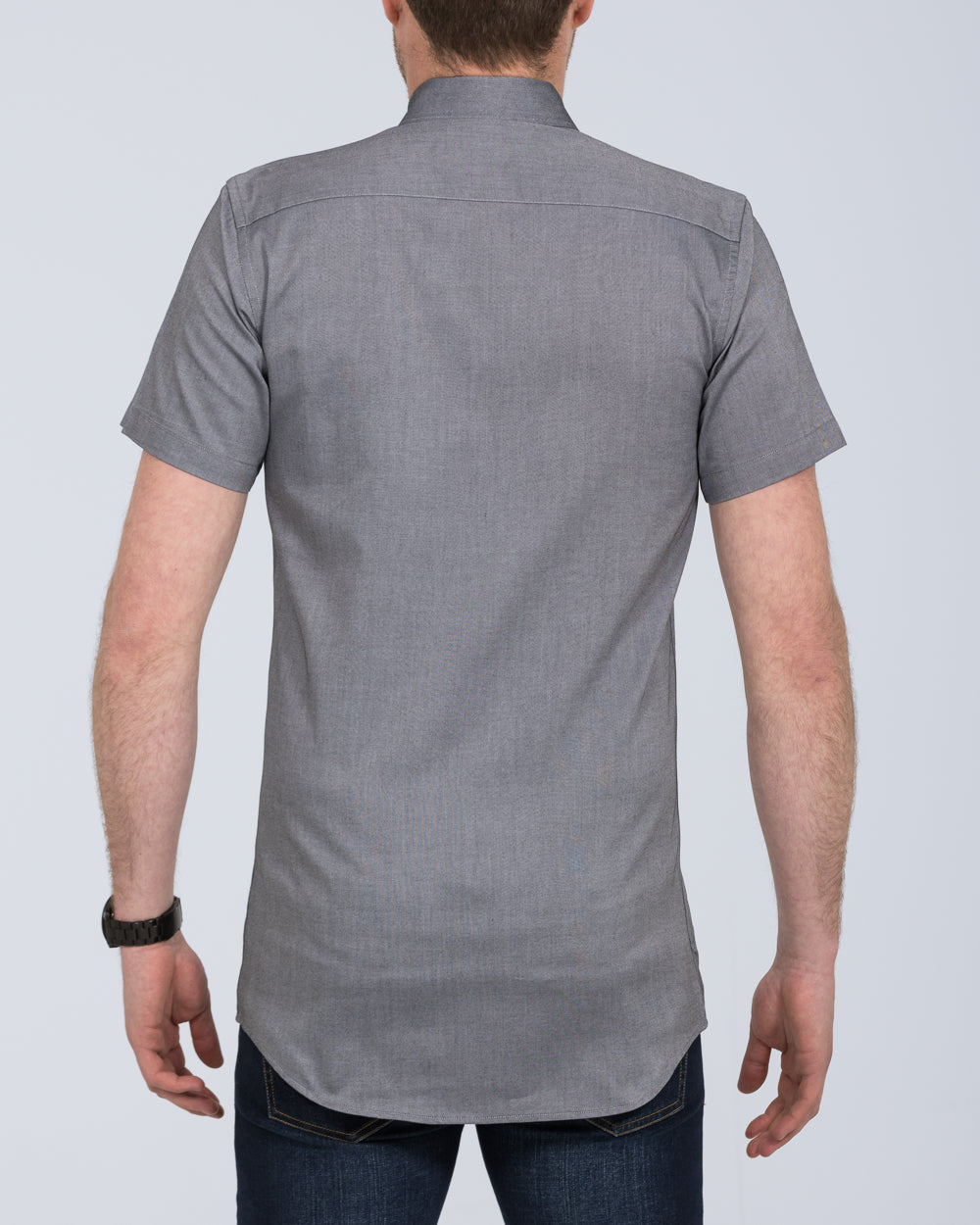 2t Slim Fit Short Sleeve Tall Shirt (dark grey)