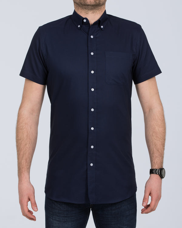 2t Extra Long Short Sleeve Tall Mens Slim Fit Shirt (navy) | Tall Mens Clothing | 2tall.com 2t Extra Long Short Sleeve Tall Mens Slim Fit Shirt (navy) | Tall Mens Clothing | 2tall.com