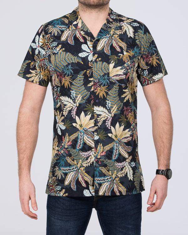 2t Slim Fit Tall Short Sleeve Revere Shirt (jungle)