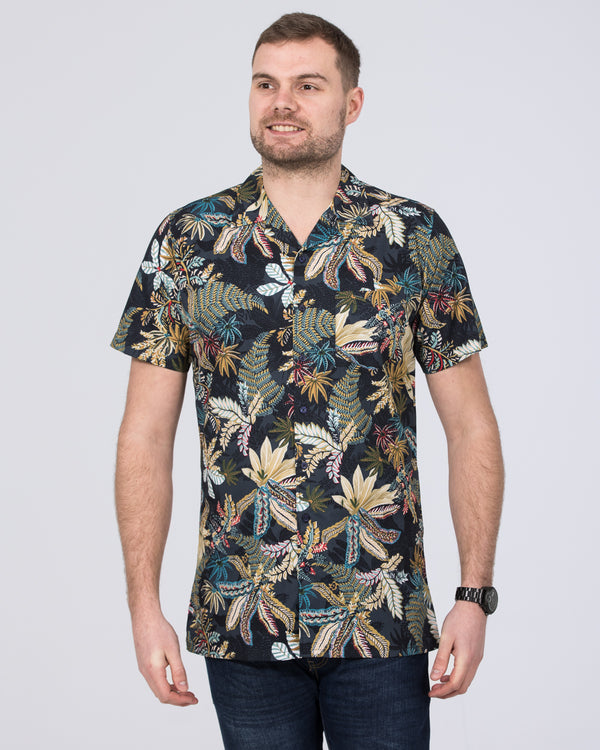 2t Slim Fit Tall Short Sleeve Revere Shirt (jungle)