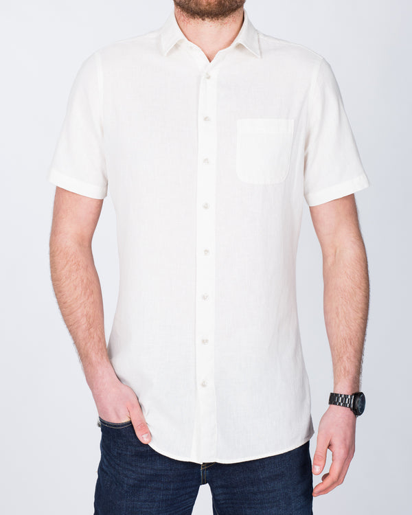 2t Short Sleeve Tall Shirt (ivory)