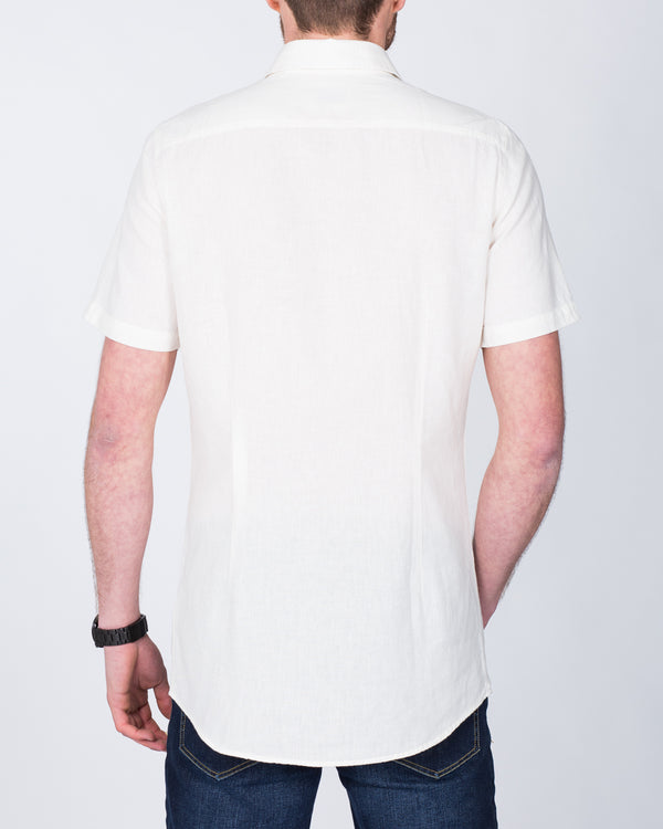 2t Short Sleeve Tall Shirt (ivory)