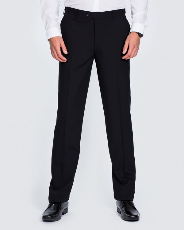 Skopes Regular Fit Wool Tall Suit (black)