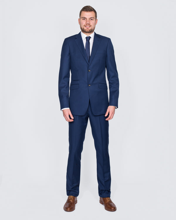 Skopes Slim Fit Wool Tall Suit (royale blue)