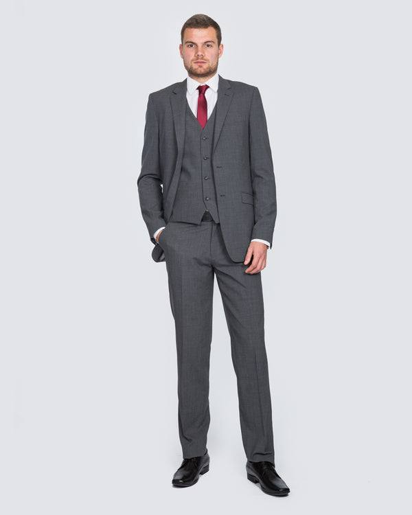 Skopes Regular Fit Wool Tall Suit (grey)