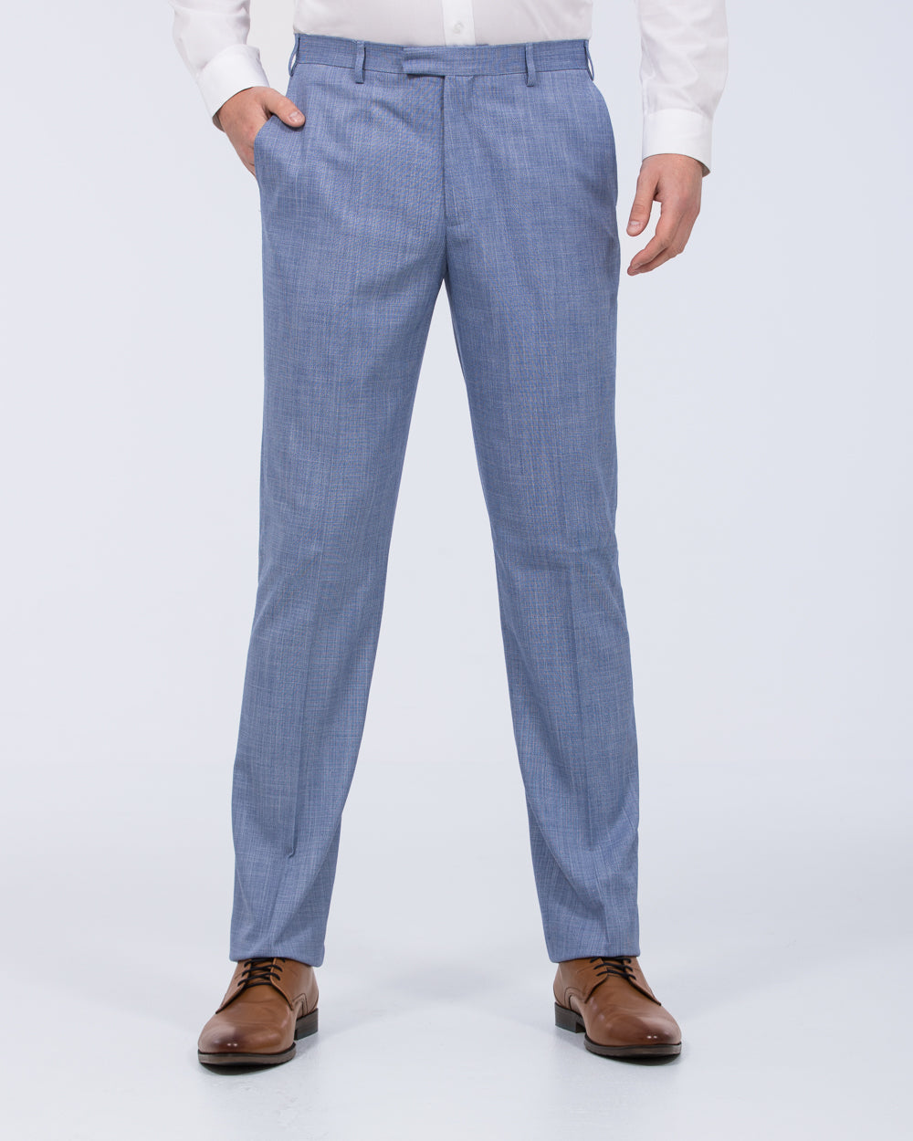 Skopes Redding Slim Fit Tall Suit Trousers (sky blue)