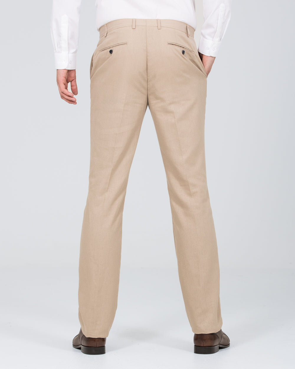 Skopes Tuscany Linen Blend Tall Trousers (stone)