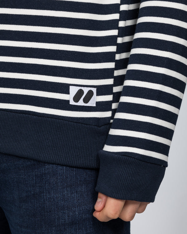 2t Tall Slim Fit Striped Sweatshirt (navy)