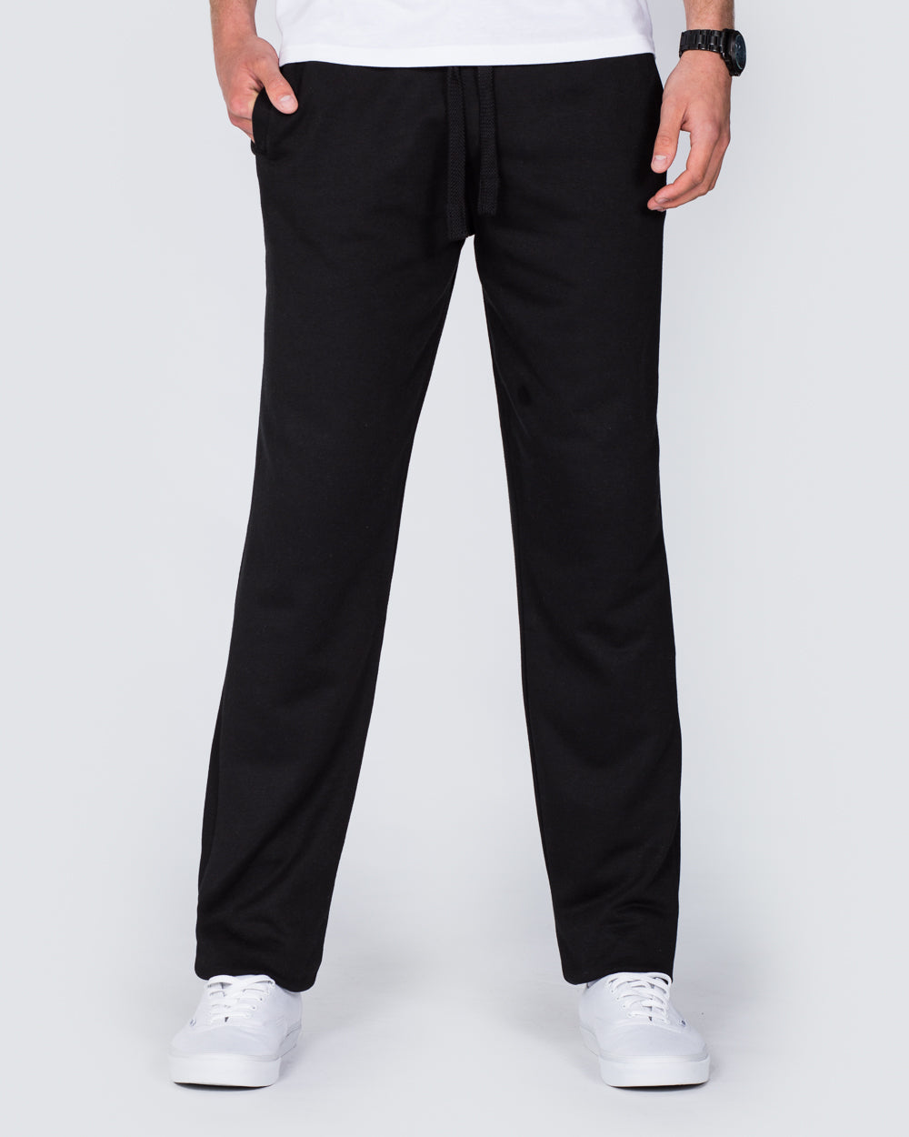 2t Regular Fit Tall Mens 36 38 Inch Inseam Sweat Pants (black) | Tall ...