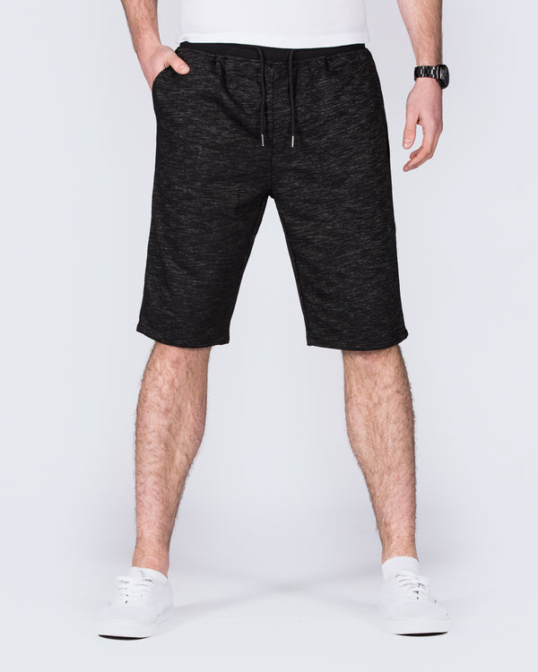 2t Tall Sweat Shorts (black marl)