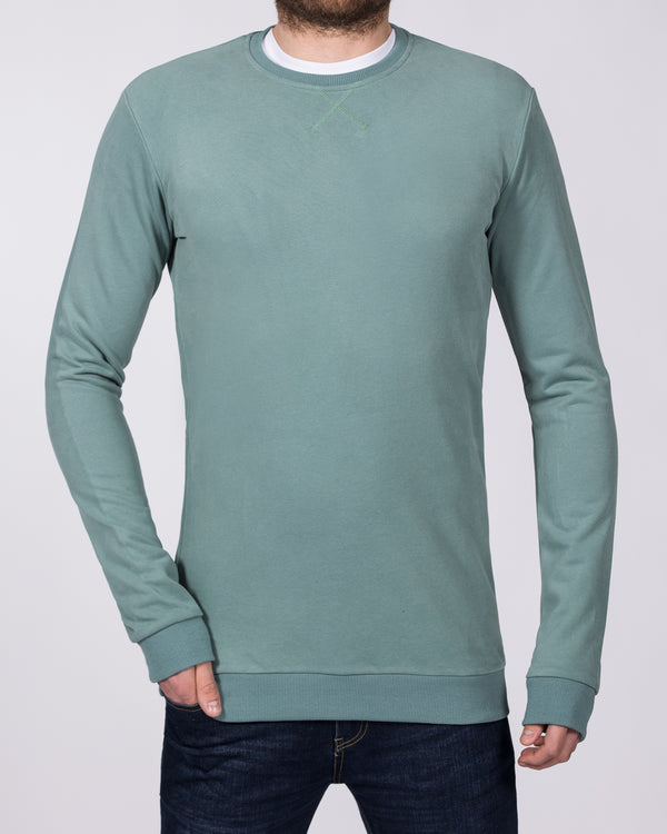 2t Tall Jakob Slim Fit Sweatshirt (sage)