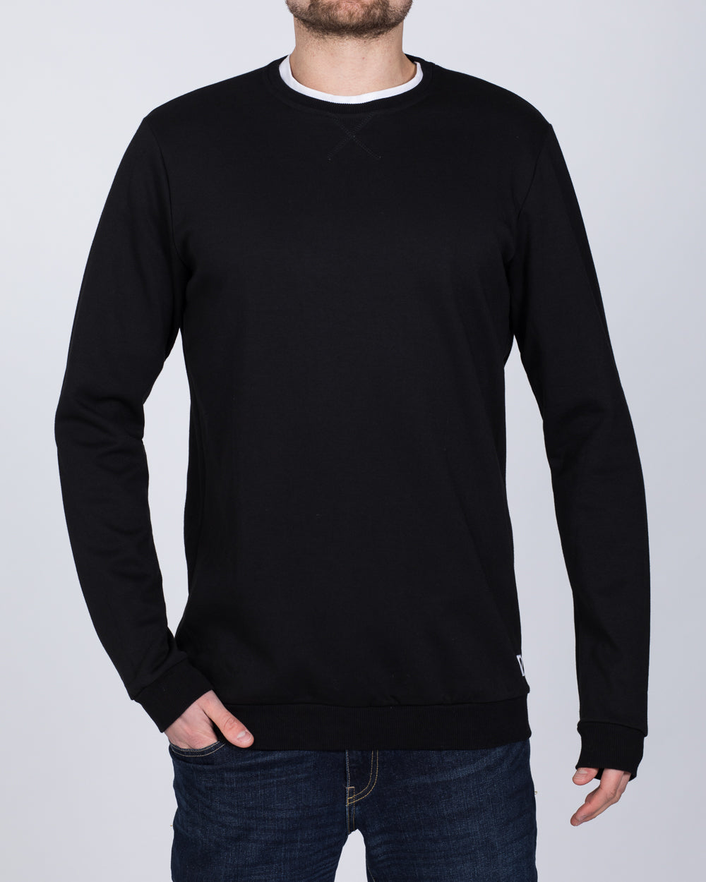 2t Tall Regular Fit Sweatshirt (black)