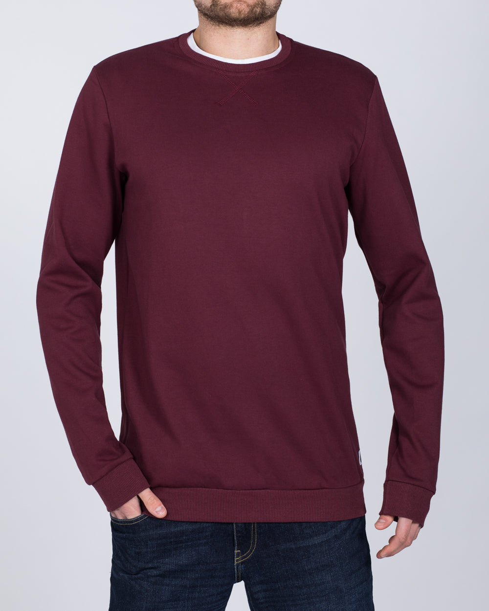2t Tall Regular Fit Sweatshirt (burgundy)