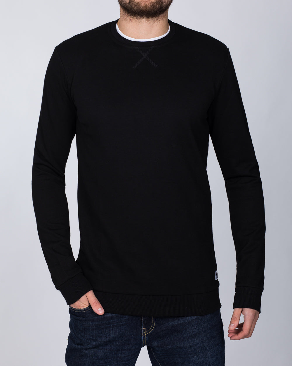 2t Tall Slim Fit Sweatshirt (black)