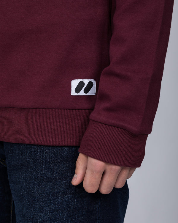 2t Tall Slim Fit Sweatshirt (burgundy)