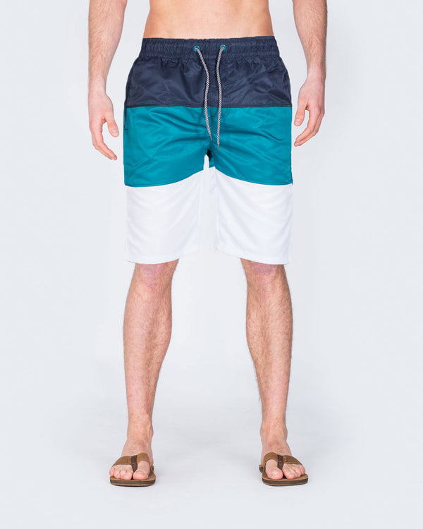 2t Tall Swim Shorts (navy/teal)