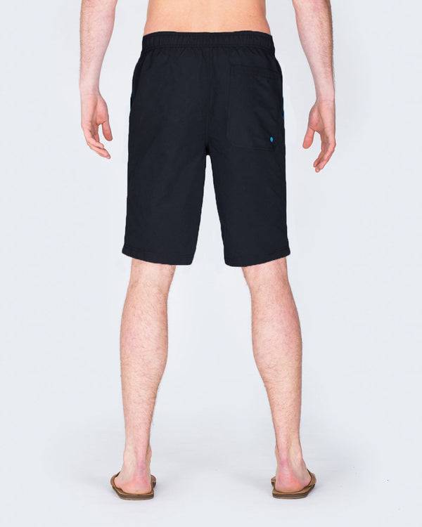 2t Tall Swim Shorts (black/sky)