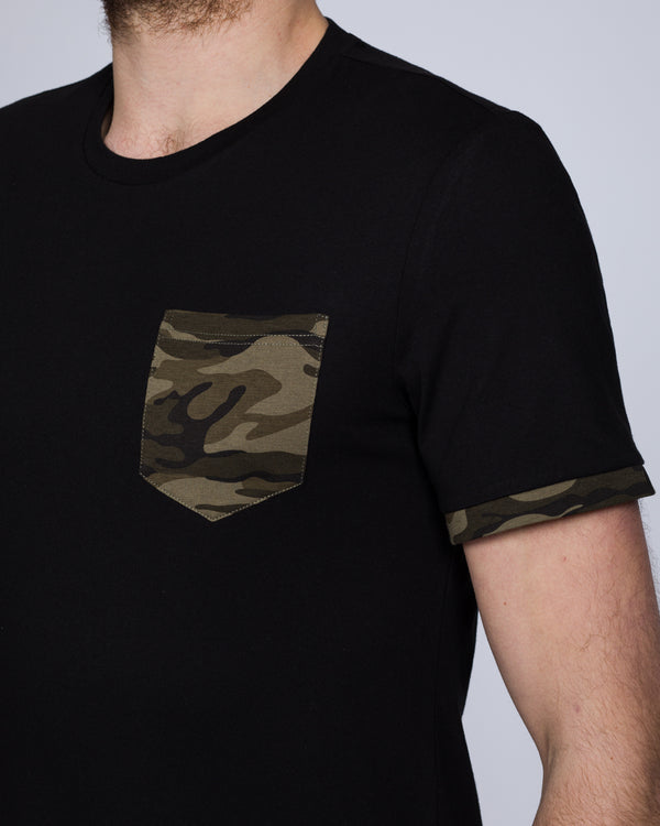 2t Printed Tall T-Shirt (camo pocket)