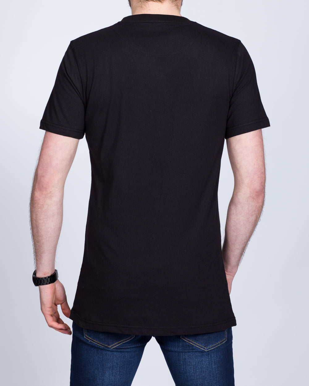 2t Samuel Tall V-Neck T-Shirt (black)