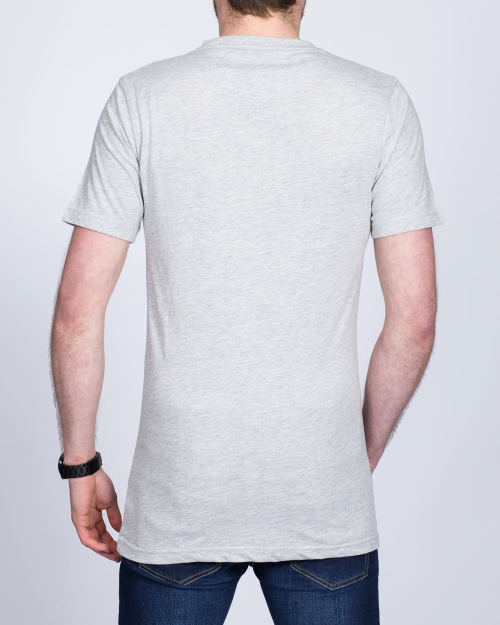 2t Samuel Tall V-Neck T-Shirt (heather grey)