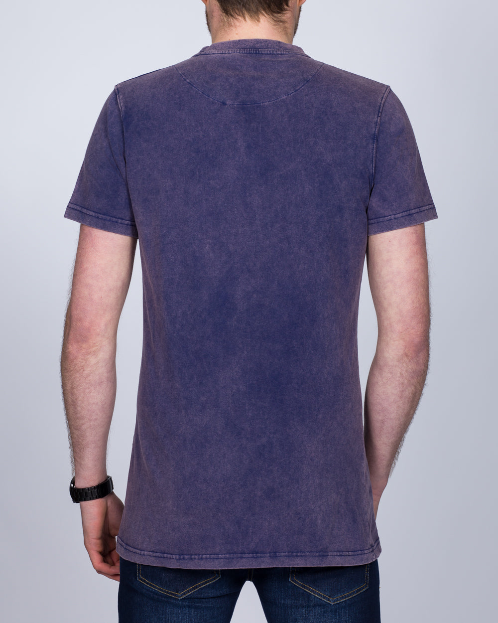 2t Samuel Tall Acid Wash T-Shirt (blue)