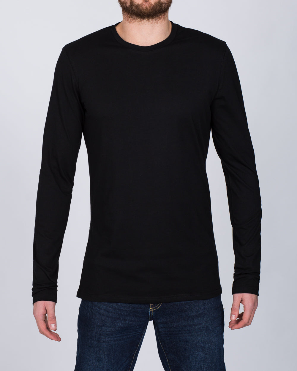 2t Tall Long Sleeve T-Shirt (black)