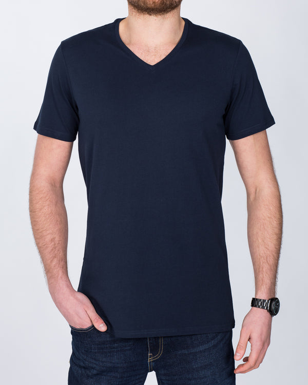 Girav New York Tall V-Neck (navy)