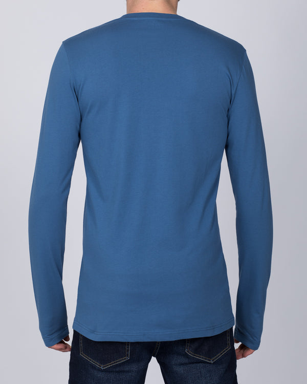 2t Tall Long Sleeve T-Shirt (denim)