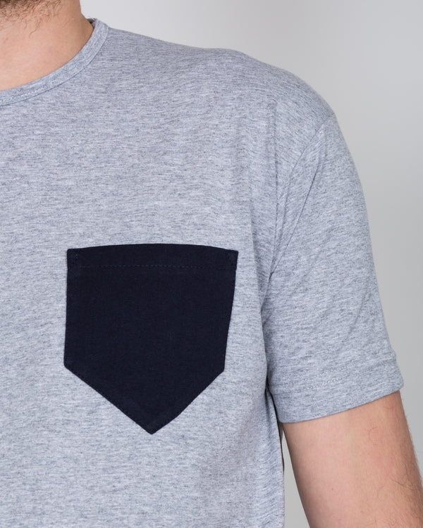 2t Pocket Tall T-Shirt (heather grey)