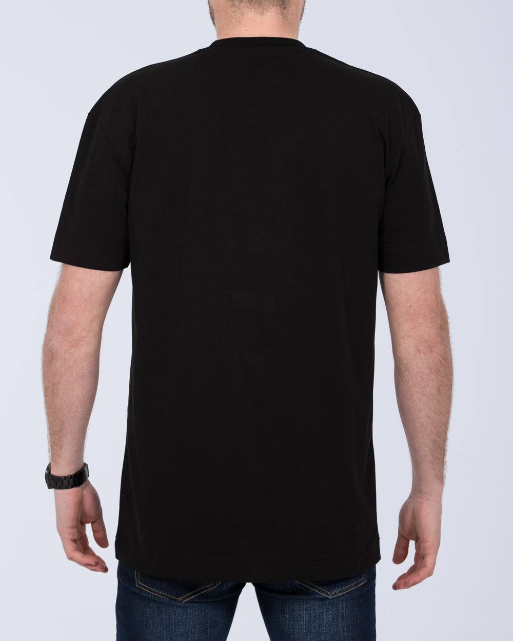 2t Bruno Tall Oversized T-Shirt (black)