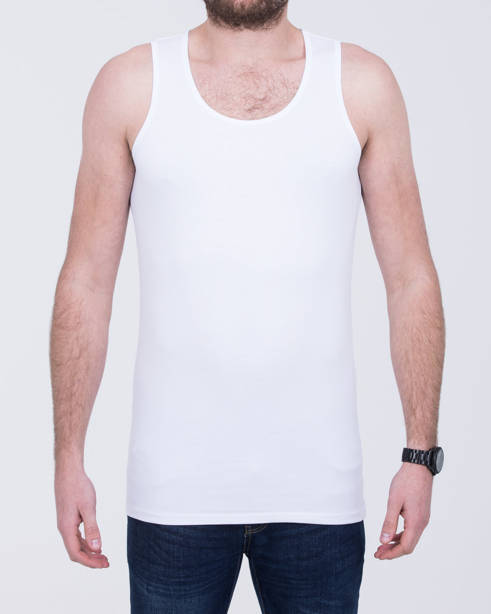 Girav Los Angeles Sleeveless Extra Long Tall Mens T-Shirt | Tall