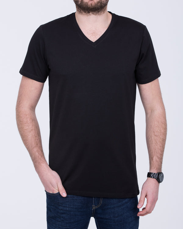 Girav New York Tall V-Neck (black) Twin Pack