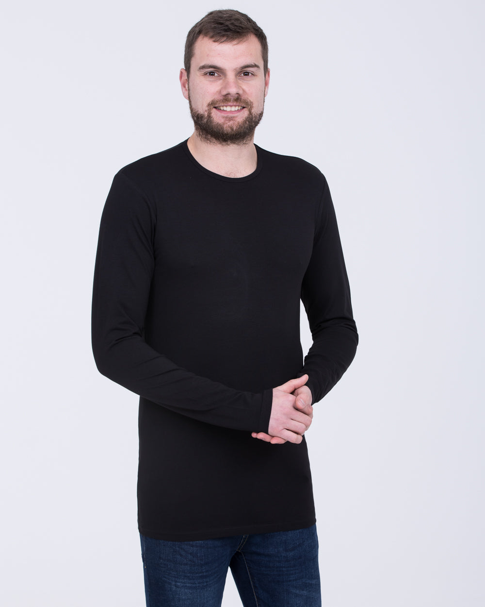 Girav London Long Sleeve Extra Tall T-Shirt (black)
