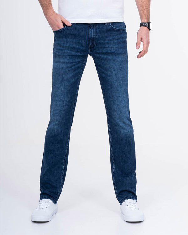 Mustang Tramper Regular Fit Tall Jeans (washed blue)