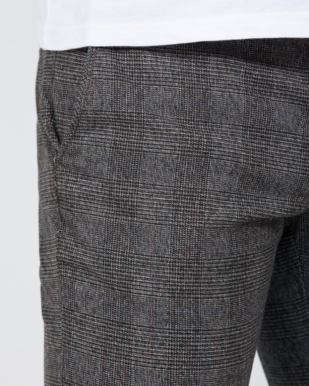 Redpoint Jasper Slim Fit Trousers (anthracite check)
