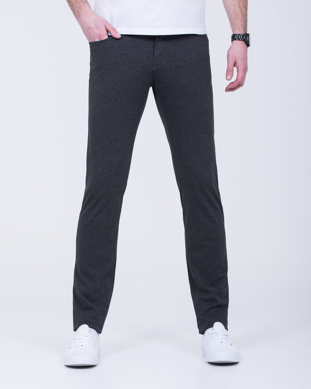 Redpoint Kanata Flexx Slim Fit Tall Trousers (anthracite)