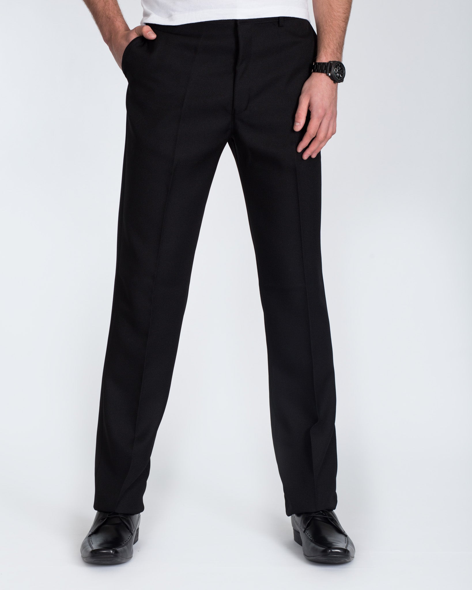 Carabou Stretch Tall Trousers (black)