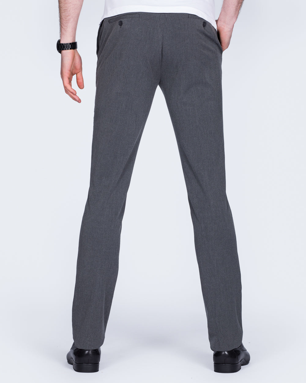 2t Slim Fit Tall Trousers (grey)