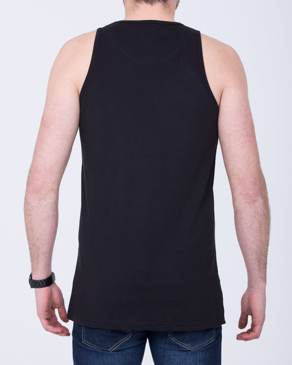 2t Samuel Tall Vest Top (black)